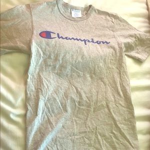 Champion ash gray T-shirt